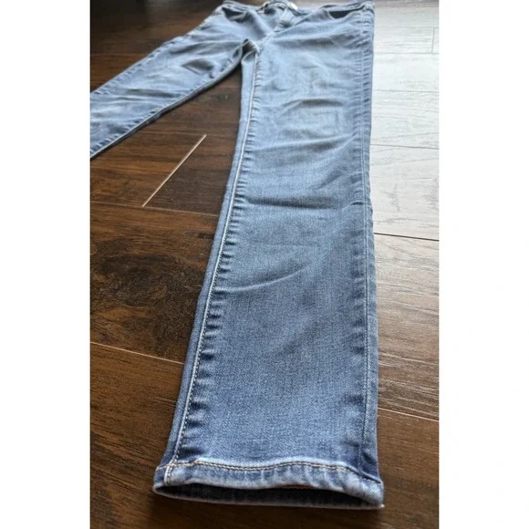 American Eagle High Rise Jegging Jeans Women 10 Regular Next Level Stretch Denim - Picture 2 of 6